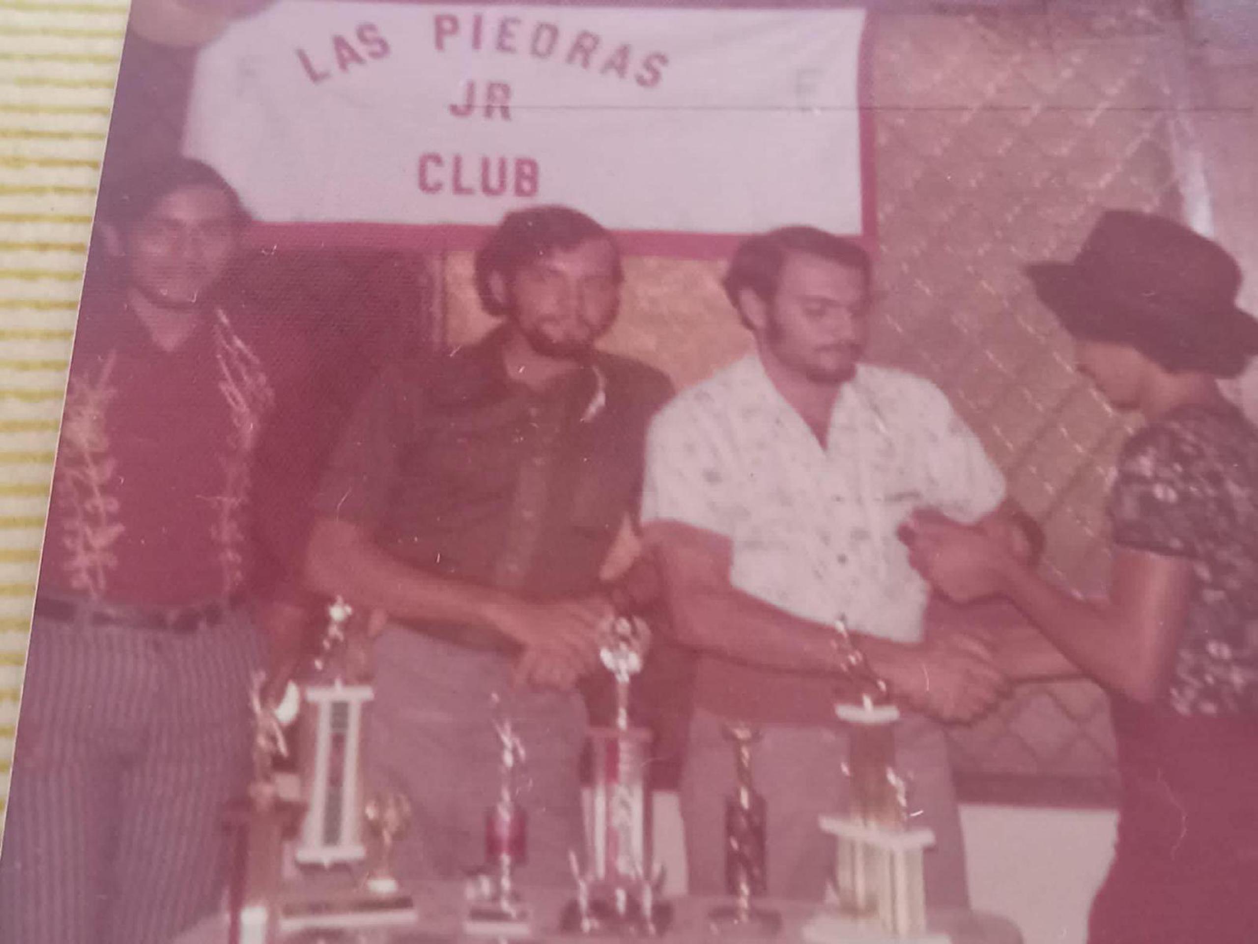 Los hermanos Alfonso, Félix y Florencio González allá para sus inicios en el Las Piedras Junior Club de Cupey.