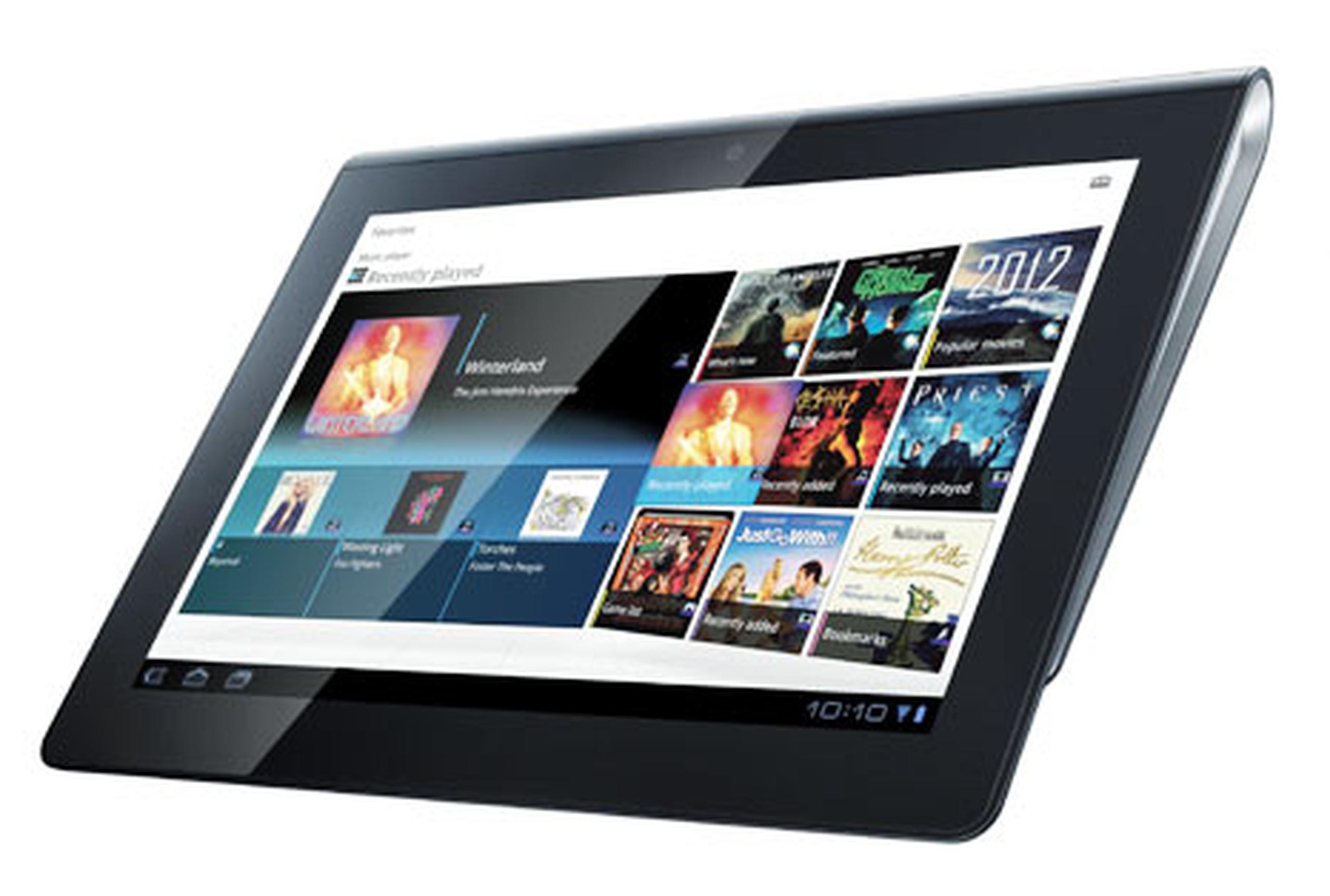 La Tableta S, de Sony, es casi del mismo tamaño que el iPad. (AP/Sony Corp.)
