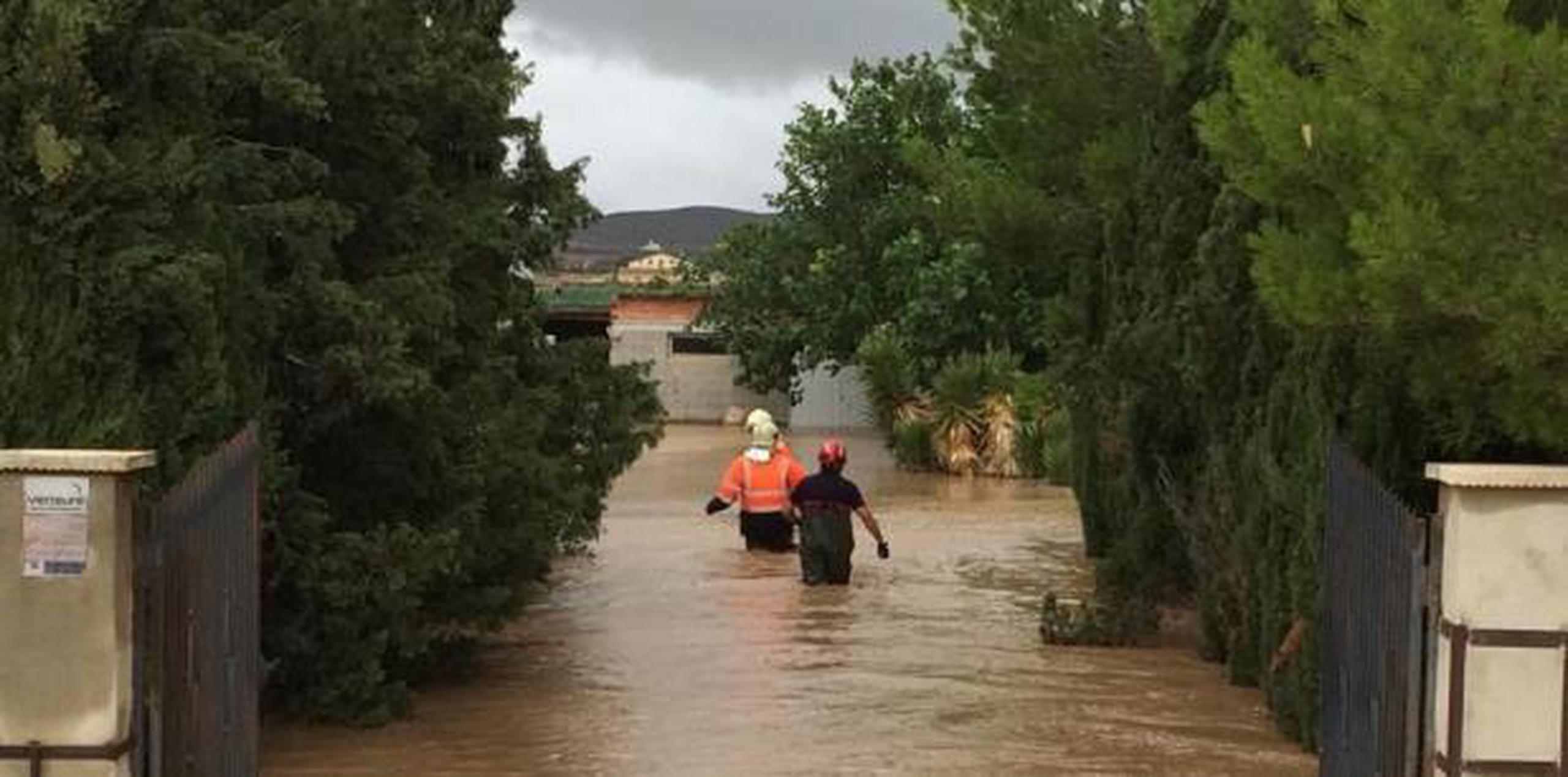 Las lluvias han causado la evacuación de más de 3,500 personas.  (EFE)
