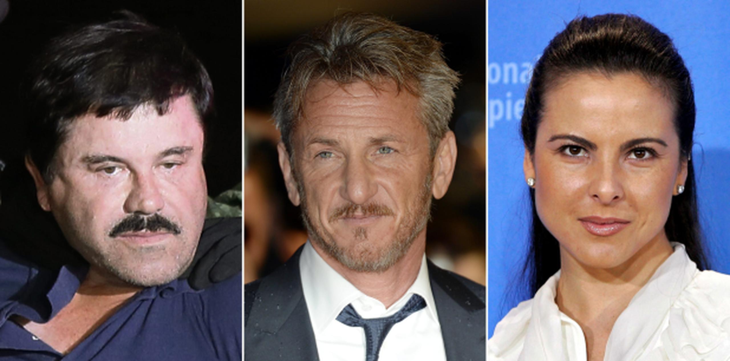 Sean Penn tuvo acceso a El Chapo a través de Kate del Castillo. (Archivo)