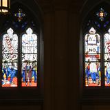 Reemplazan en Catedral Nacional de Washington vitrales dedicados a generales confederados