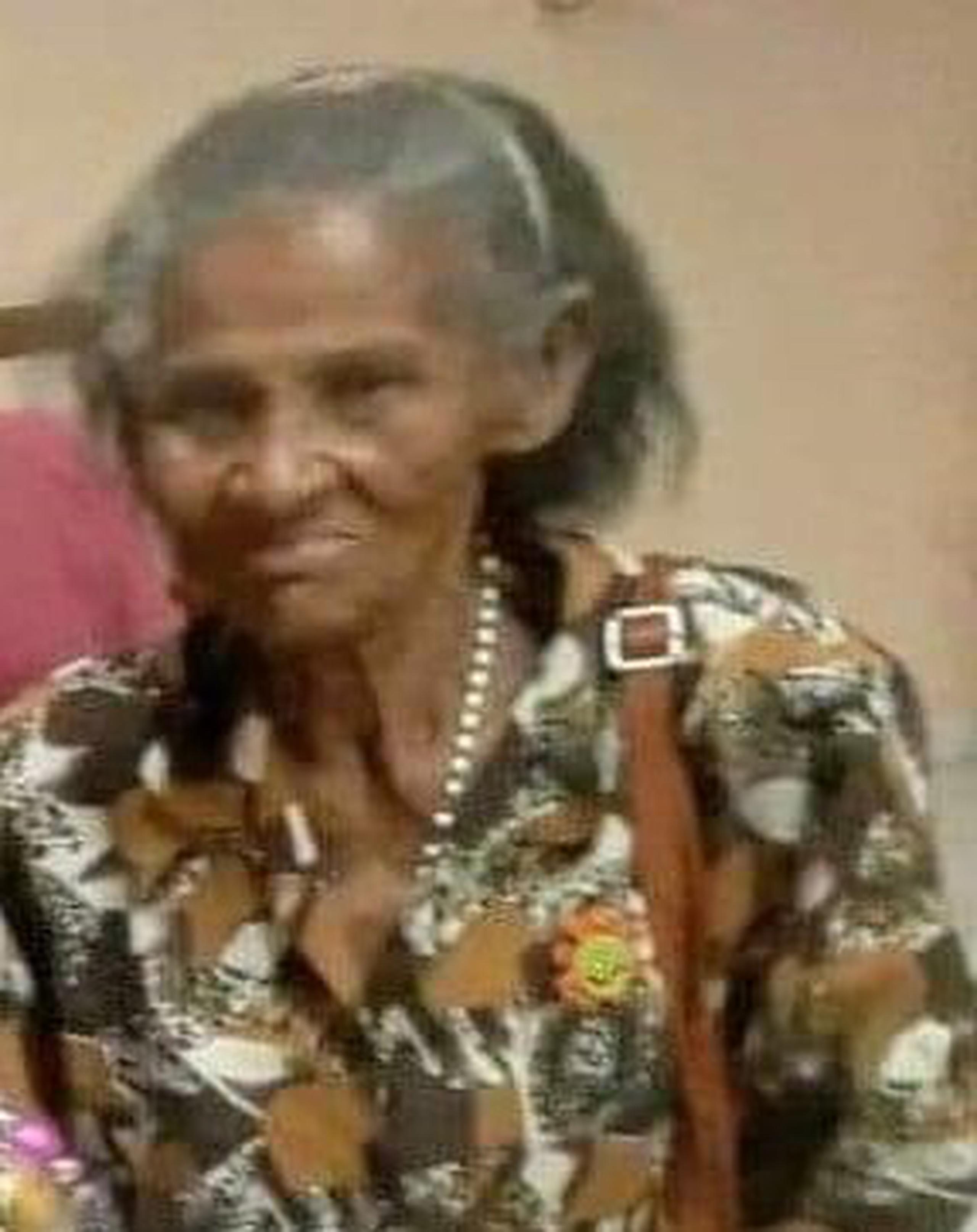 Estebania Casado Díaz de 94 años, había sido reportada desaparecida ayer de la residencia de un familiar en la urbanización April Gardens en Las Piedras.