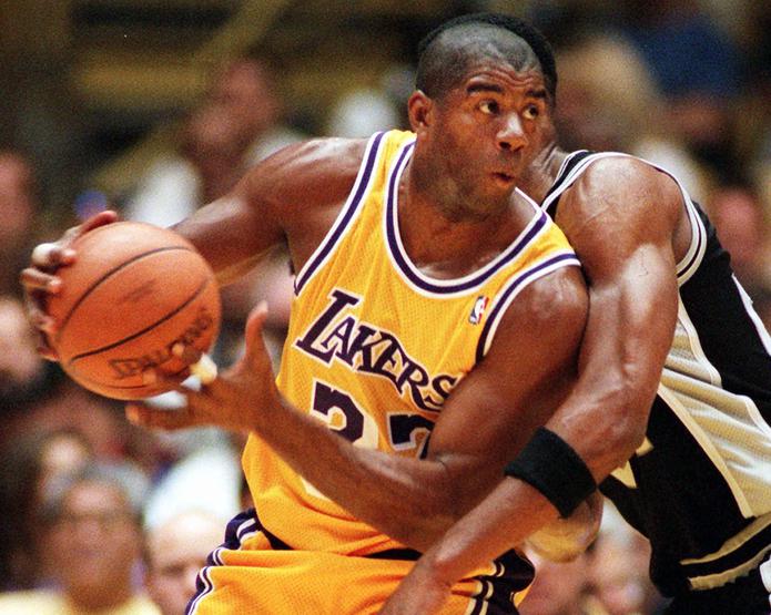 Los Lakers de Magic Johnson dominaron la escena en la década de 1980.