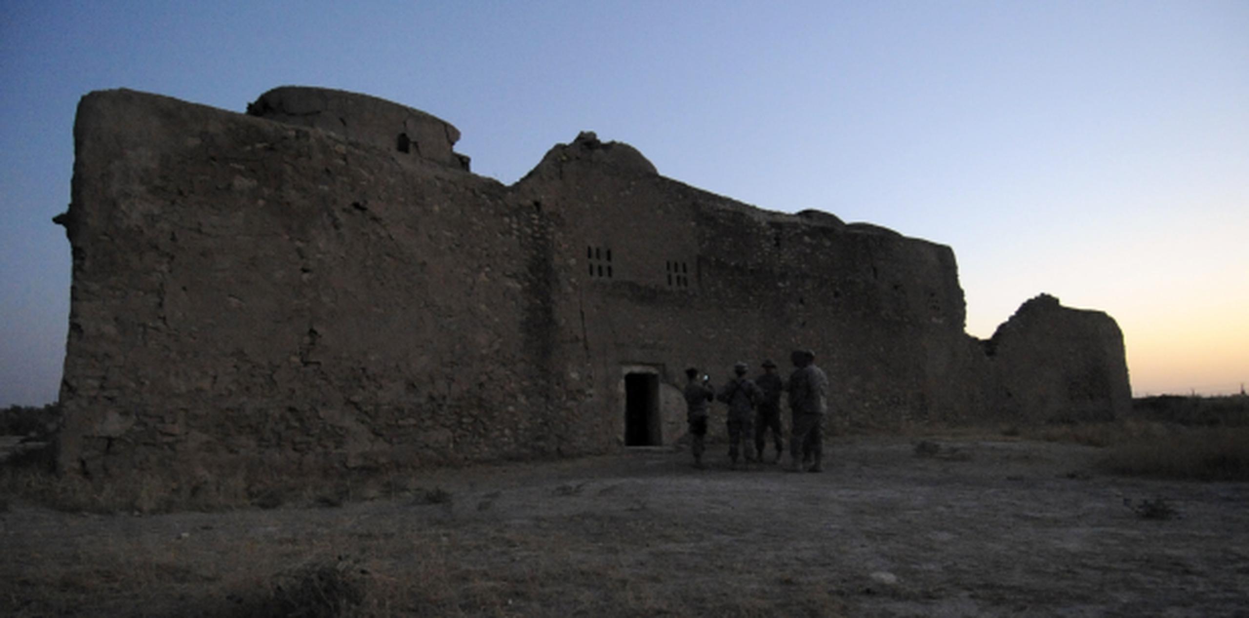 El monasterio de San Elías de Mosul, aquí en una foto de 2009, ha desaparecido por completo. (AP)