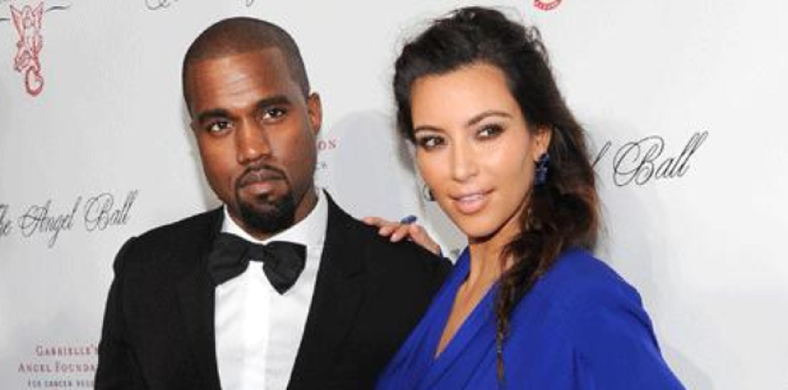 West llegó a la audición con su famosa y embarazada esposa, Kim Kardashian. (Archivo)