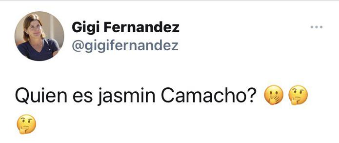 Twitter de Gigi Fernández.
