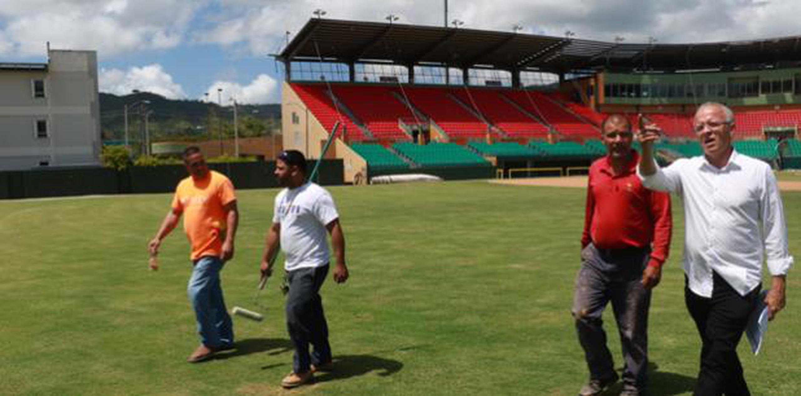 El estadio Pedro Montañez fue inaugurado por el Municipio de Cayey el 17 de febrero de 2012 a uno costo global de $20 millones, con capacidad para 6,000 espectadores y 1,500 estacionamientos en una estructura a nivel mundial y facilidades ventajosas para los Toritos. (Suministrada)