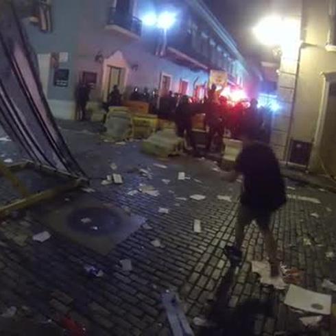 Una mirada diferente: el caos del Viejo San Juan con una GoPro