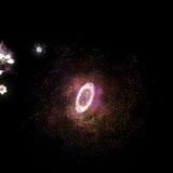 Captan imagen de un “anillo de fuego cósmico”