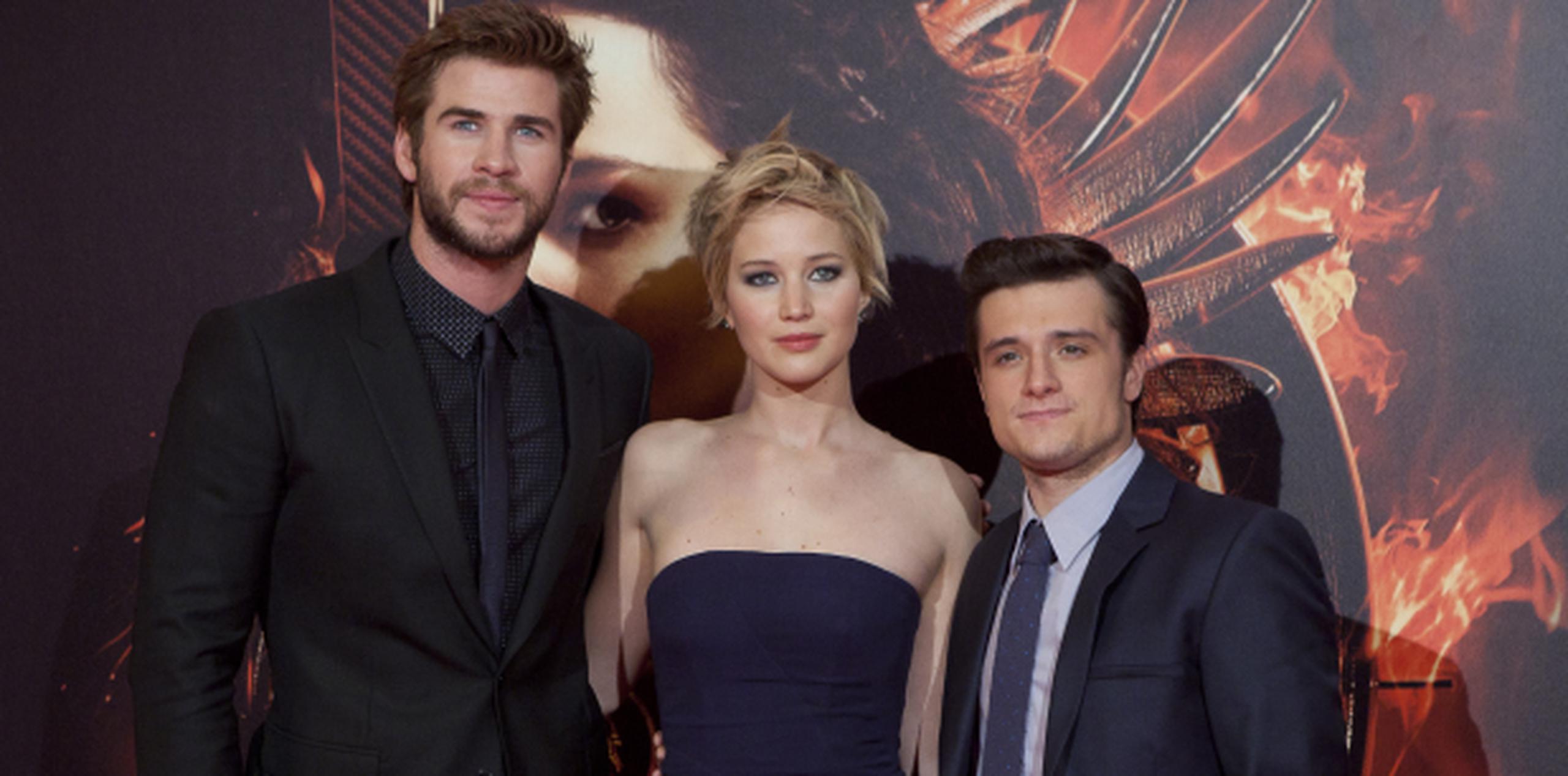 "The Hunger Games: Catching Fire", se estrena el 22 de noviembre.  (AP/Abraham Caro Marin)