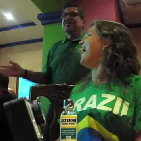 Fans de Brasil invaden restaurante mexicano