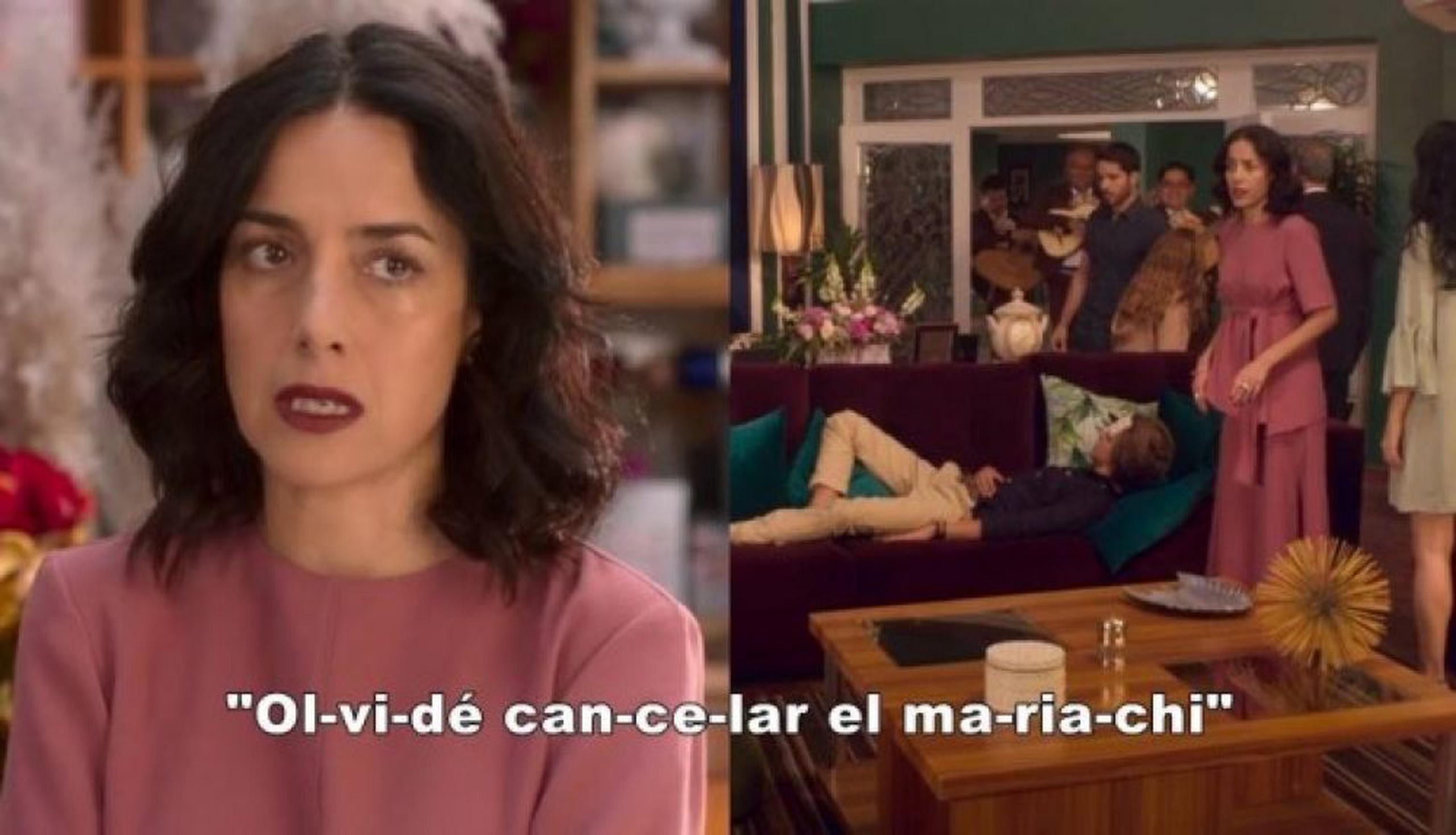 Cecilia Suárez tiene prohibido hablar como Paulina de La Mora (Foto: Netflix)