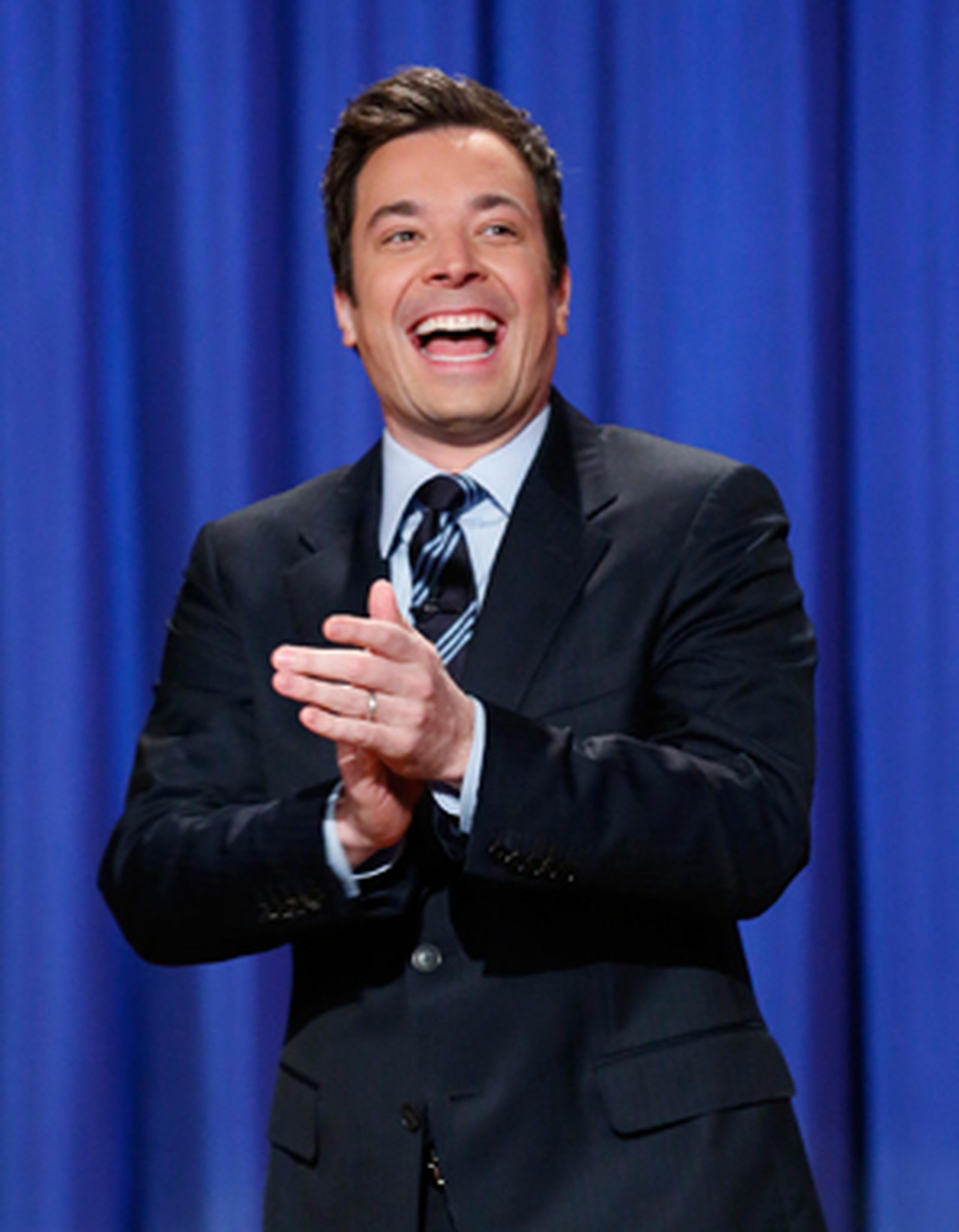 Fallon, de 39 años, se volvió famoso como integrante del elenco y co presentador de "Weekend Update" en "Saturday Night Live". (AP)