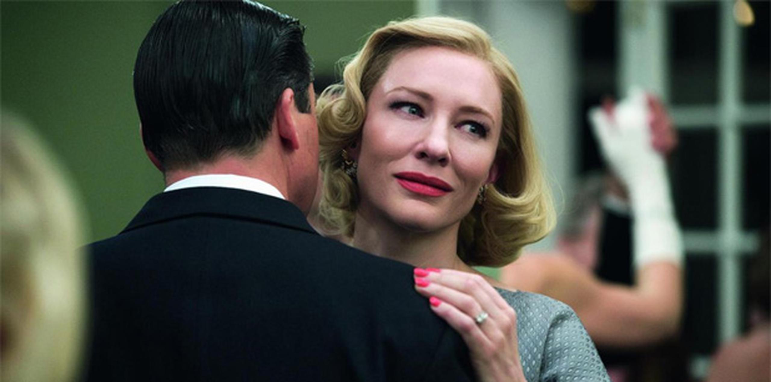 Cate Blanchett fue nominada por su papel en el romance "Carol", del director Todd Haynes.