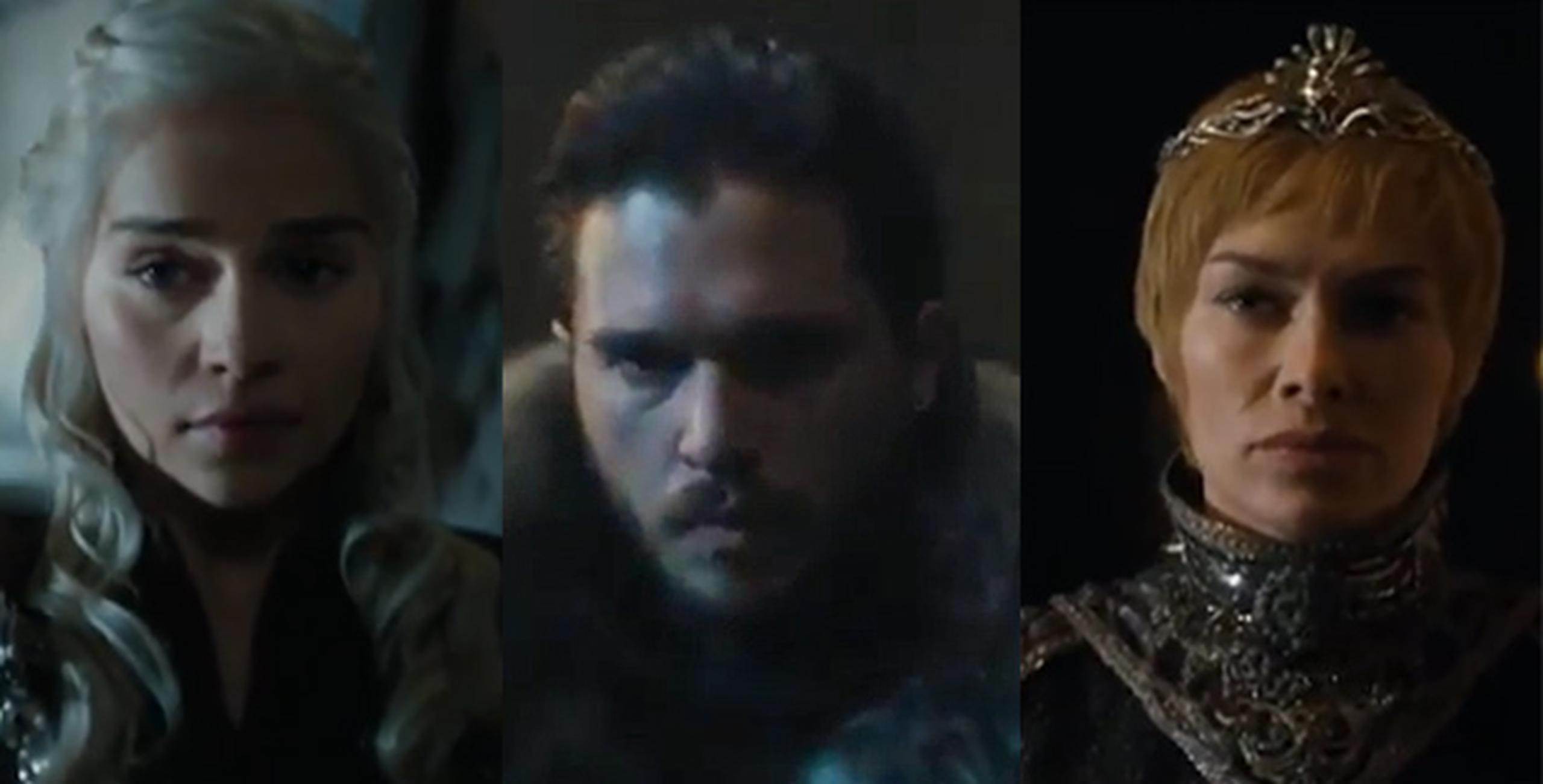 Khaleesi (Emilia Clarke), Jon Snow (Kit Harington) y Cersei Lannister (Lena Headey) volverán a ponernos al borde del sofá desde el próximo 16 de julio. (Montaje)