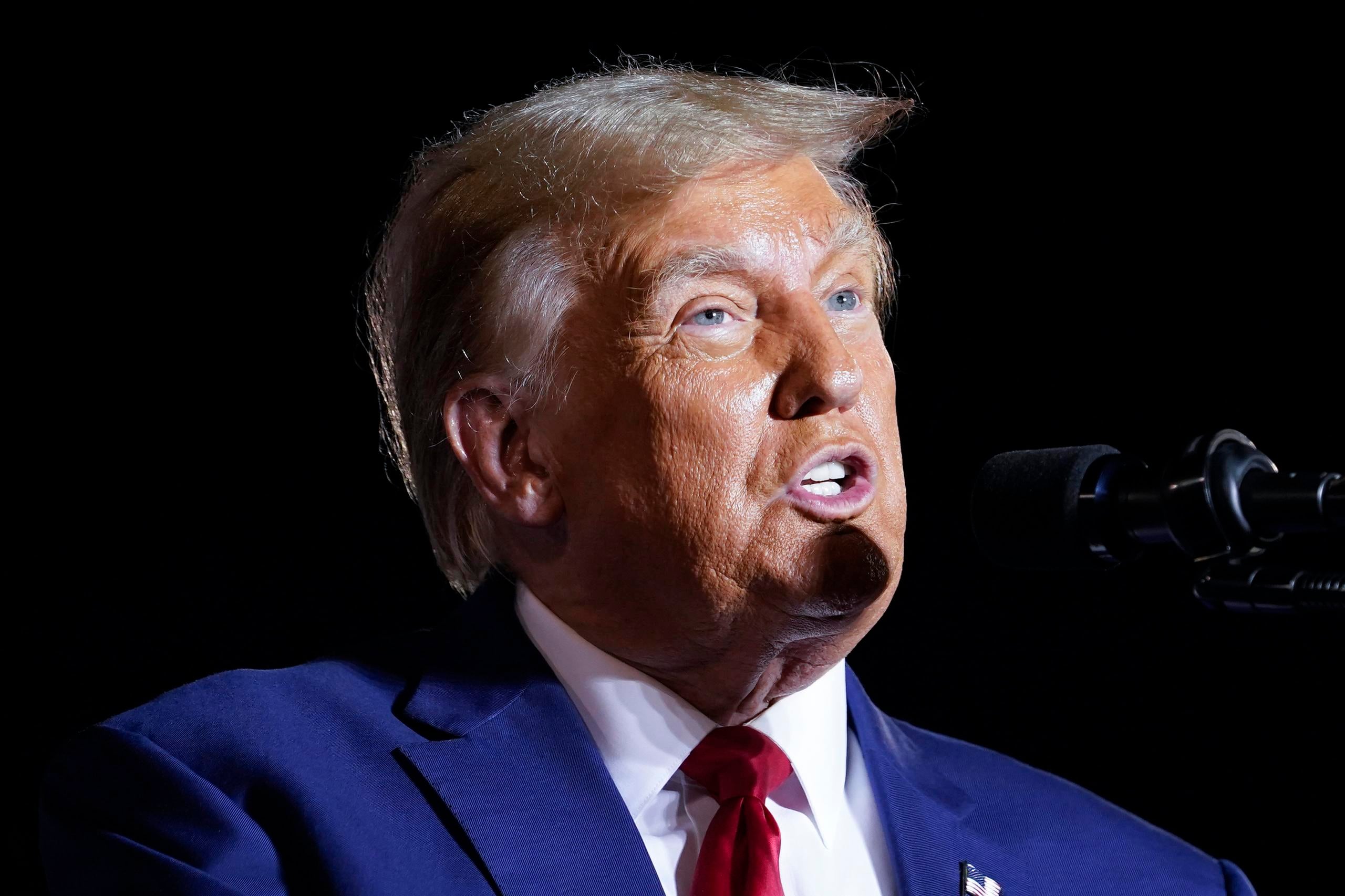 El expresidente Donald Trump (AP Foto/Lynne Sladky)