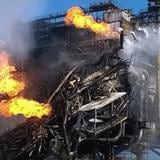 Incendio en plataforma petrolera deja un muerto y 13 heridos en el Golfo de México