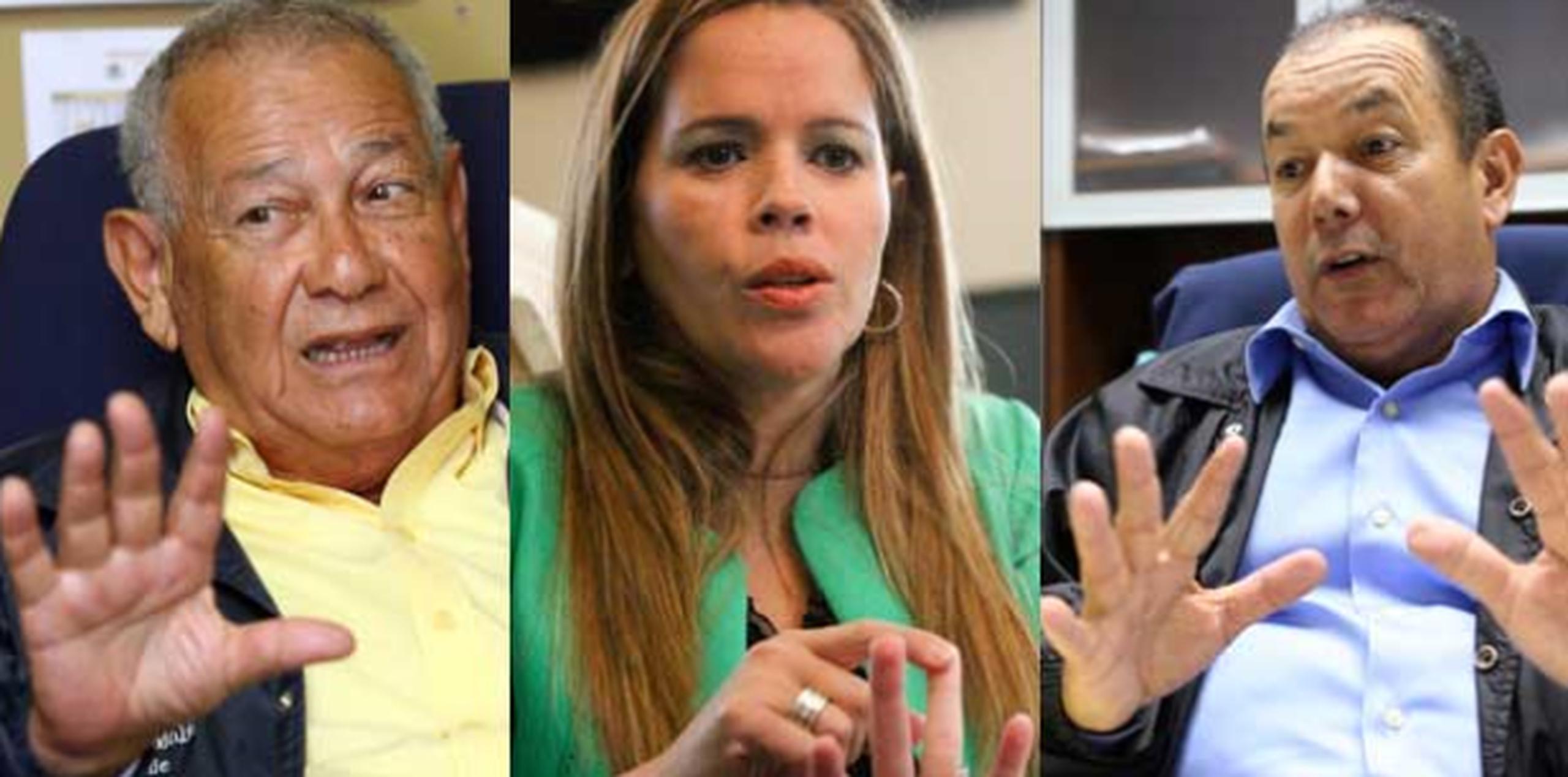 Los alcaldes demandados son Isabelo Molina, Lorna Soto y Gilberto Pérez Valentín. (Archivo)