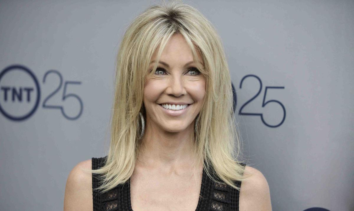 I found actress Heather Locklear distraught and distraught