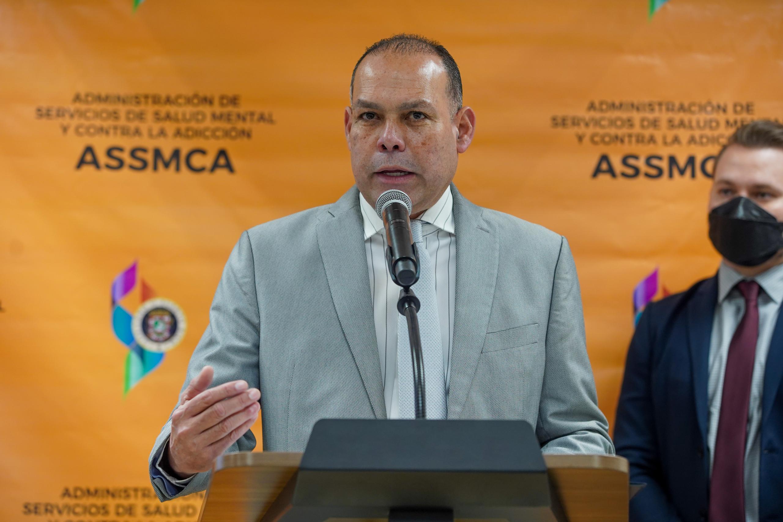Carlos Rodríguez Mateo, administrador de la Administración de Servicios de Salud Mental y Contra la Adicción (ASSMCA).