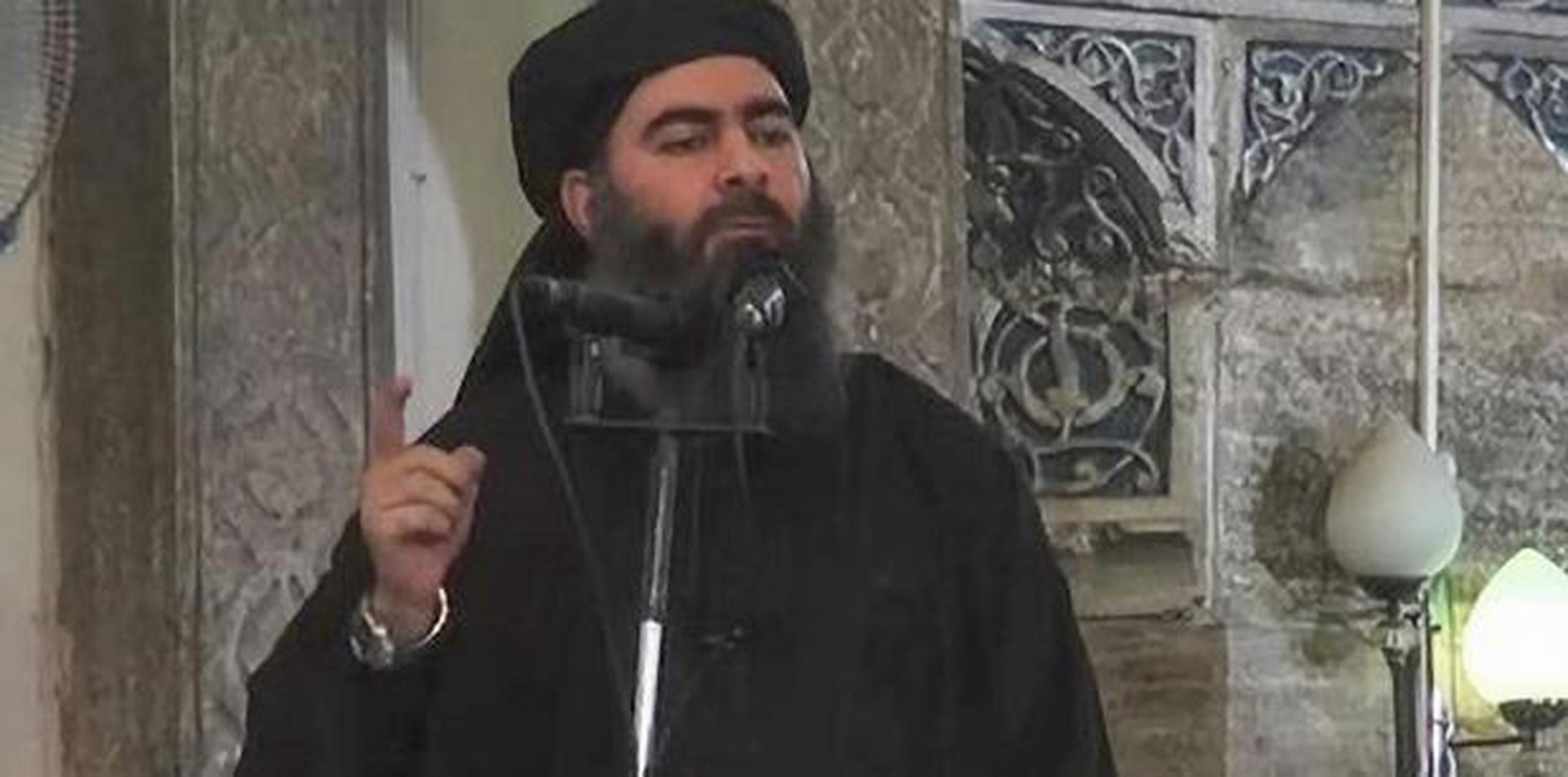 El anuncio del deceso del hijo menor de Abu Bakr al-Baghdadi apareció en los perfiles de Estado Islámico en redes sociales. (EFE)