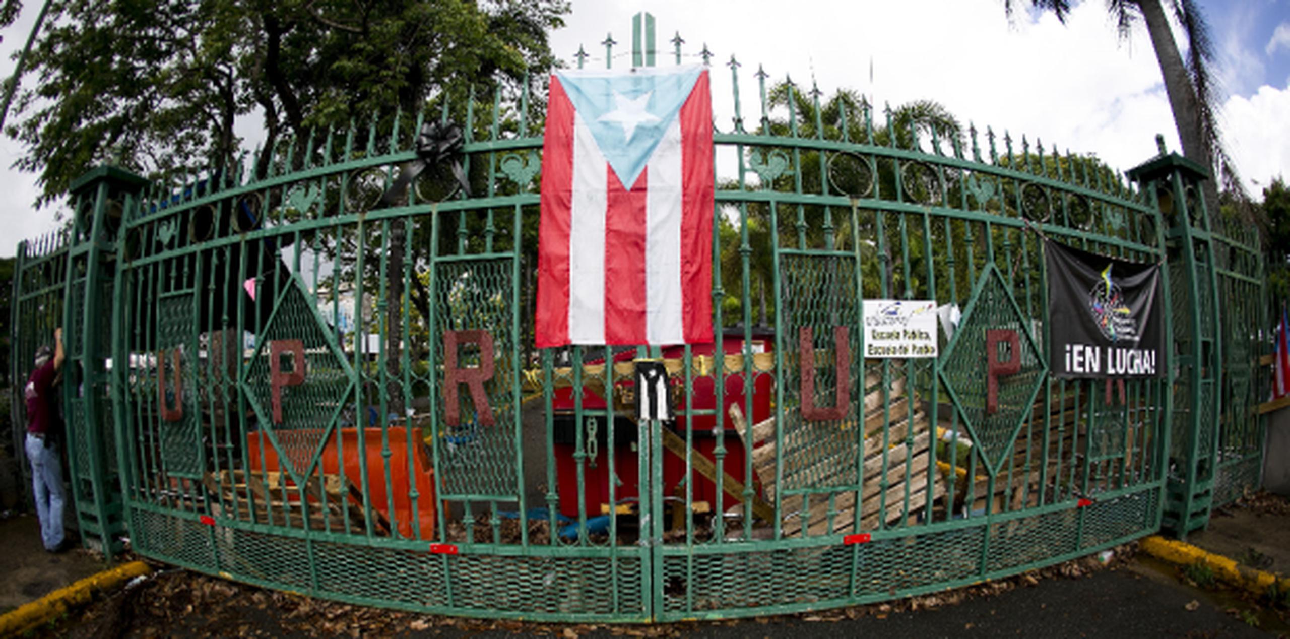 El Recinto de Río Piedras lleva más de 50 días en huelga. (Archivo)