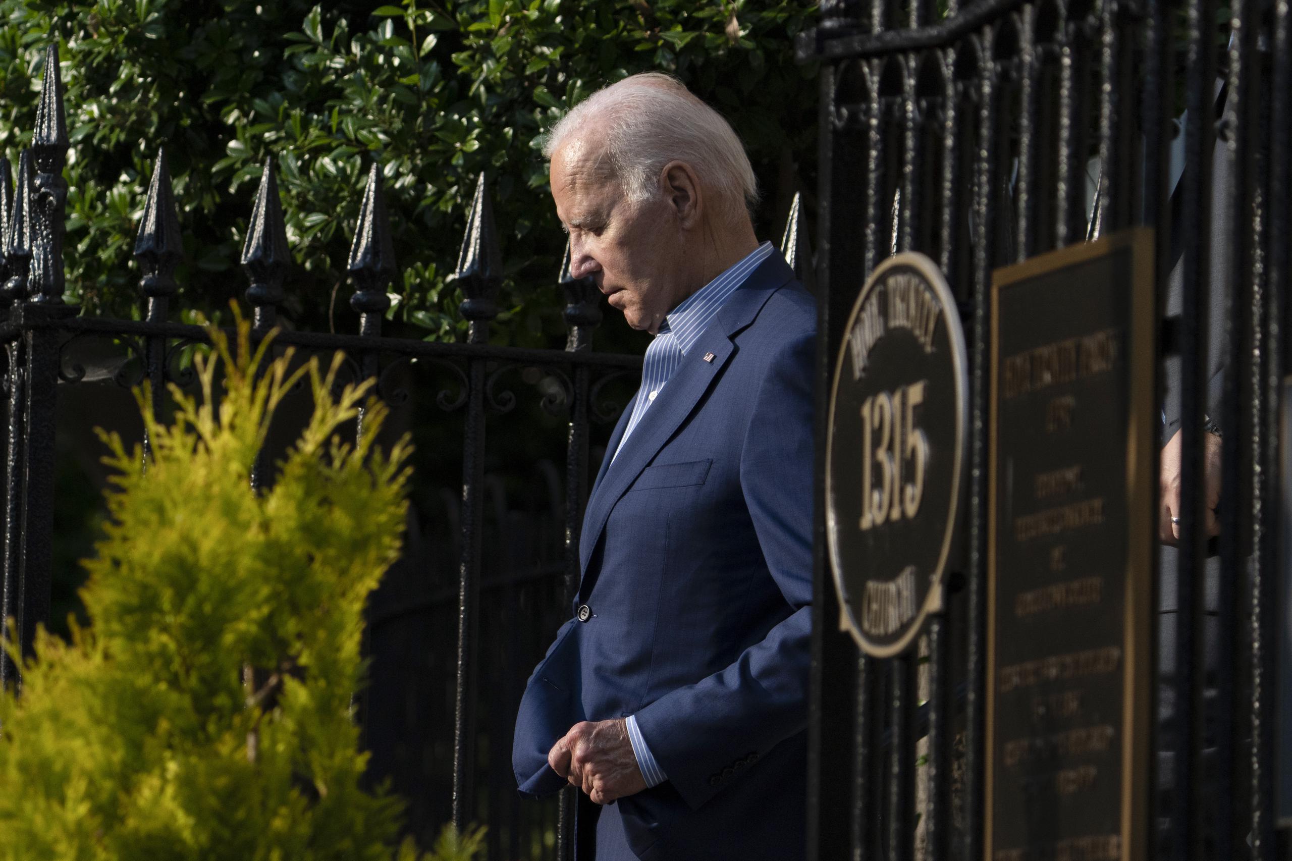 El presidente Joe Biden es el primer mandatario en funciones cuyo principal rival político es acusado por su propio gobierno.