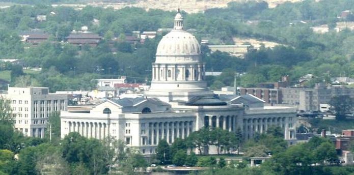 Vista del Capitolio del estado de Missouri. (AP / Dan Gill)