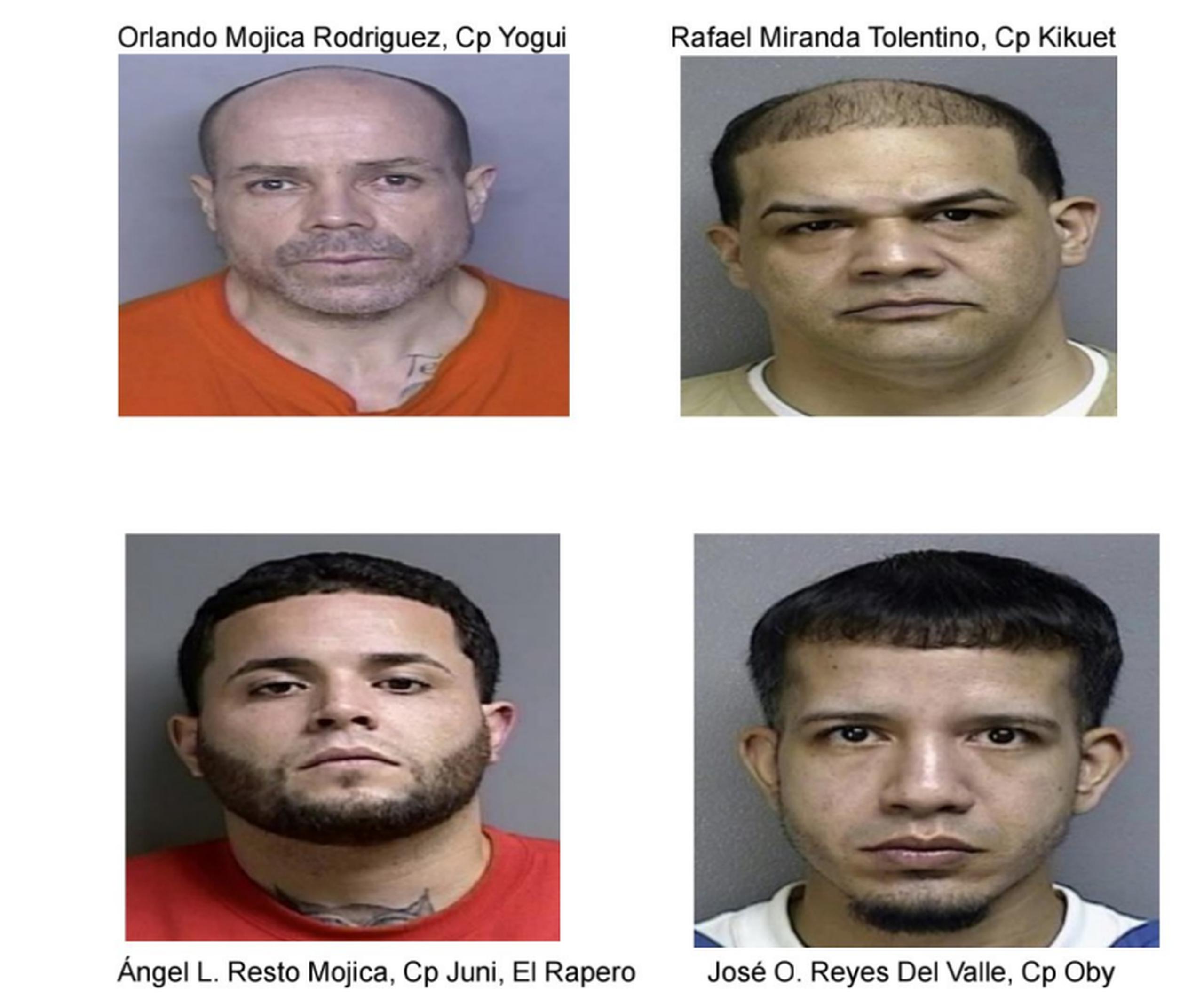 El único de los cuatros acusados que está fugitivo es Ángel Resto Mojica.