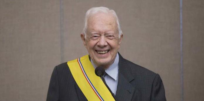 Jimmy Carter tiene 95 años. (EFE / Branden Camp)