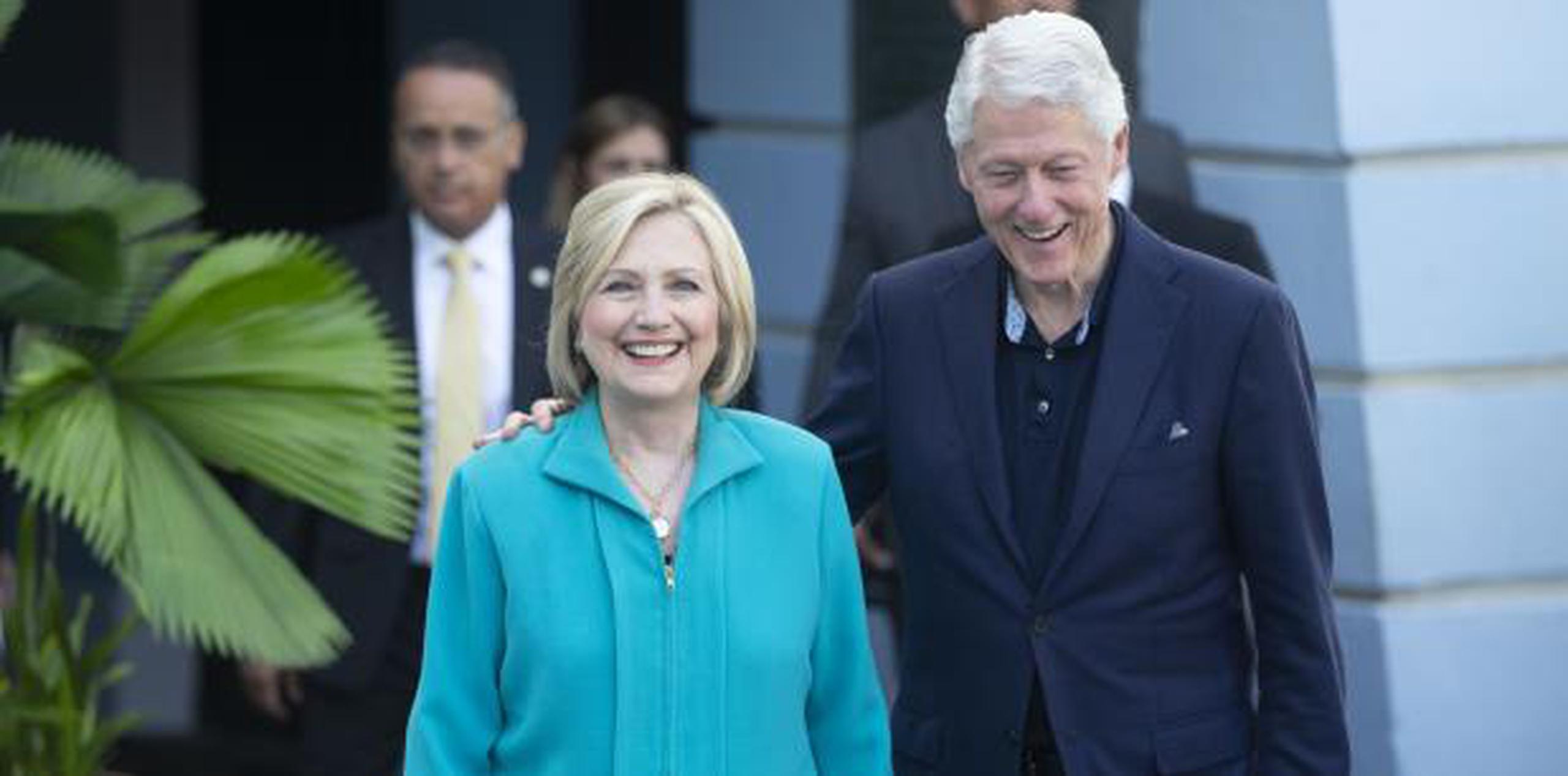 Durante su estadía en la Isla, los Clinton no tendrán actividades políticas con el Partido Demócrata ni de recaudación de fondos. (xavier.araujo@gfrmedia.com)