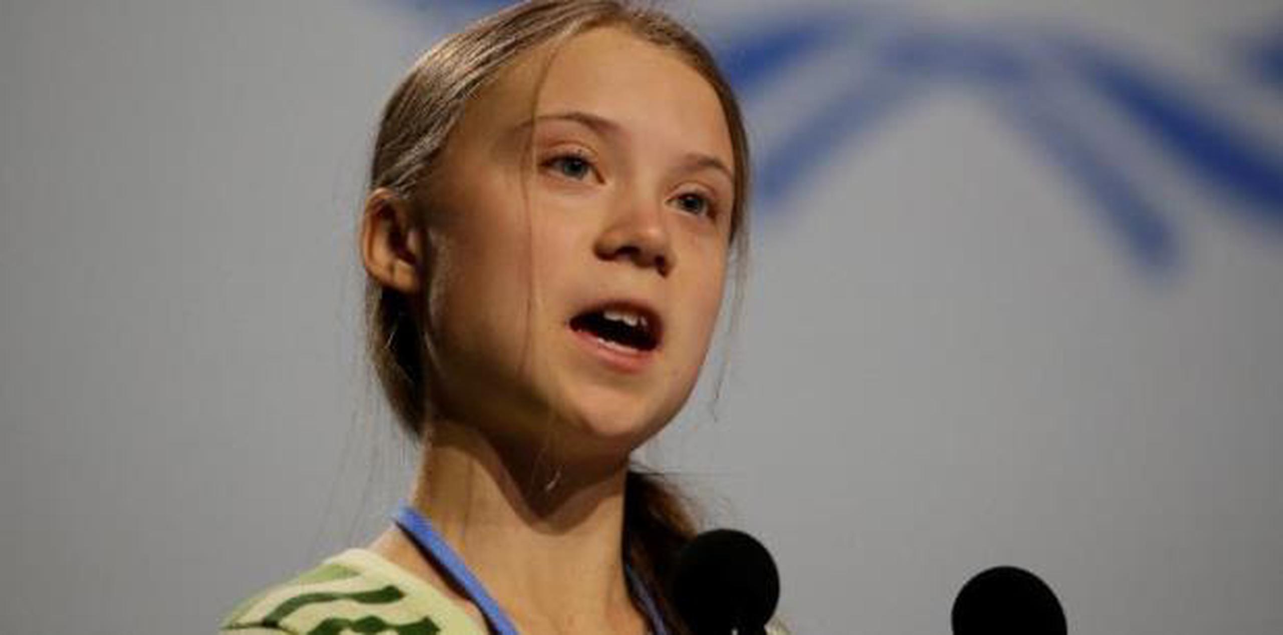 La activista climática sueca Greta Thunberg. (Archivo)