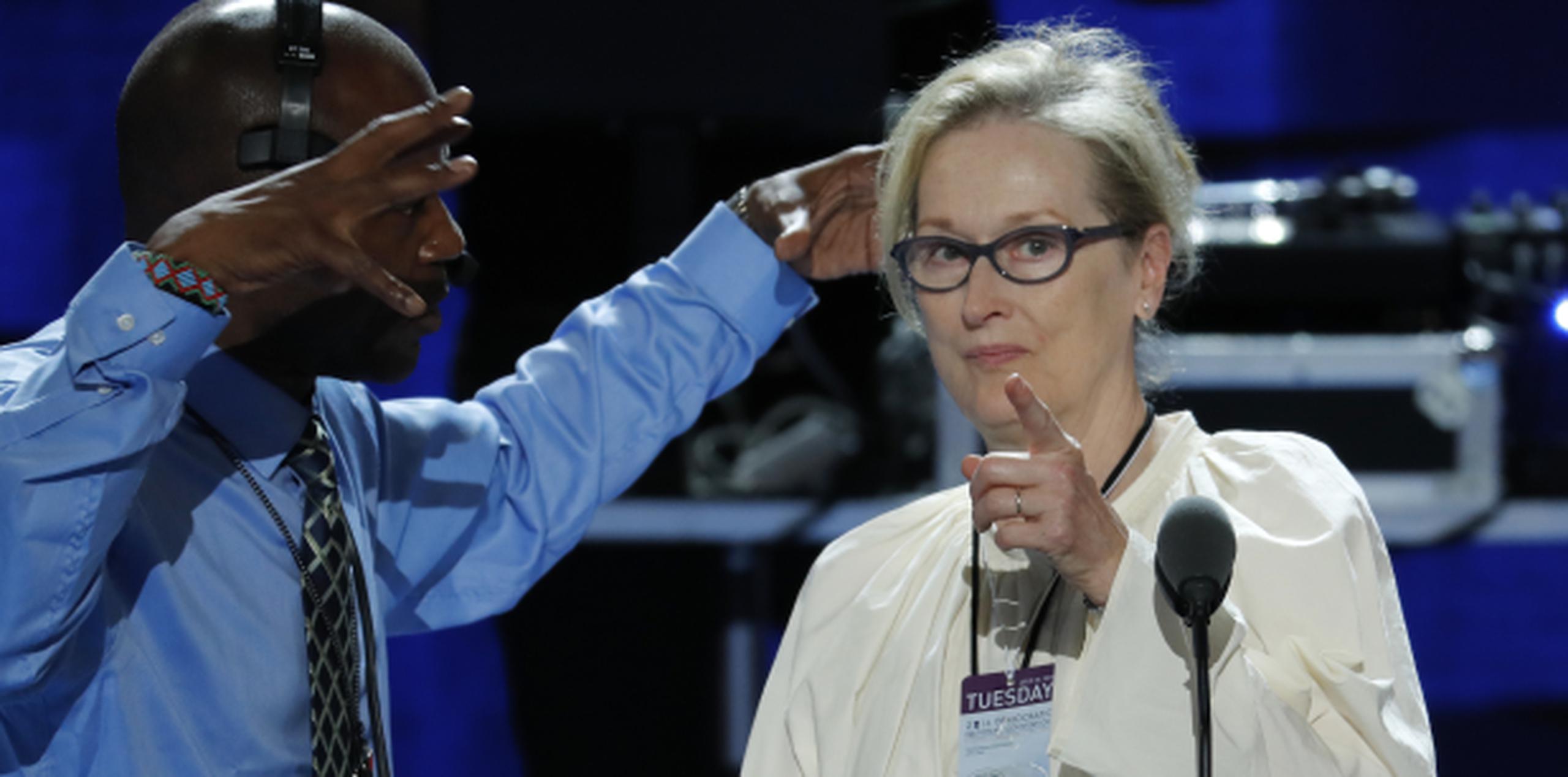 Streep es la última gran estrella de Hollywood que decide pasarse a la pequeña pantalla. (Prensa Asociada)