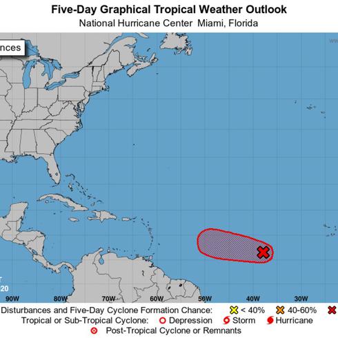 La hora del tiempo: depresión tropical pudiera formarse hoy en el Atlántico