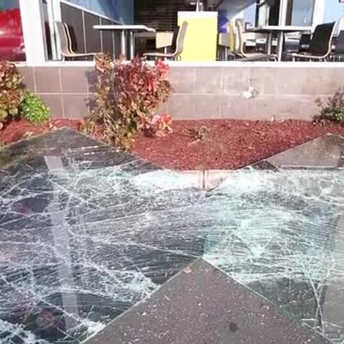 Explosión en McDonald's de Carolina