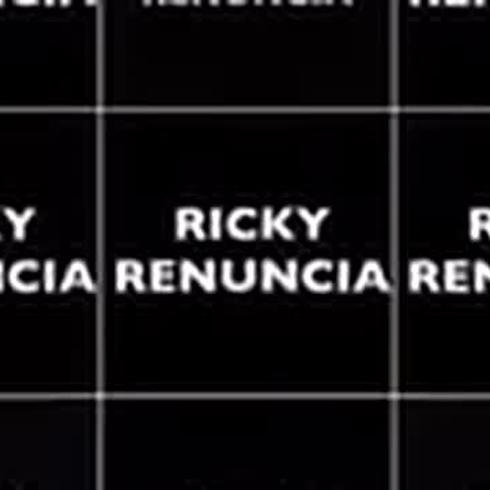 "Ricky Renuncia" inunda Instagram