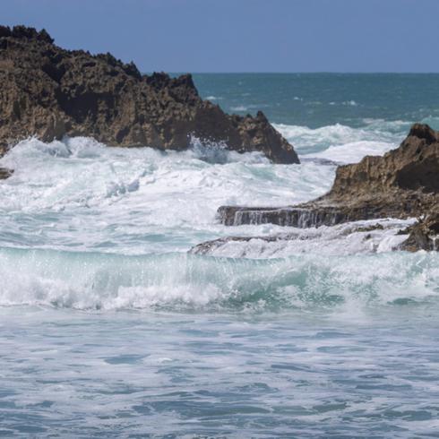 Salvajes las olas en el norte de la isla: esto fue lo que vimos en Semana Santa