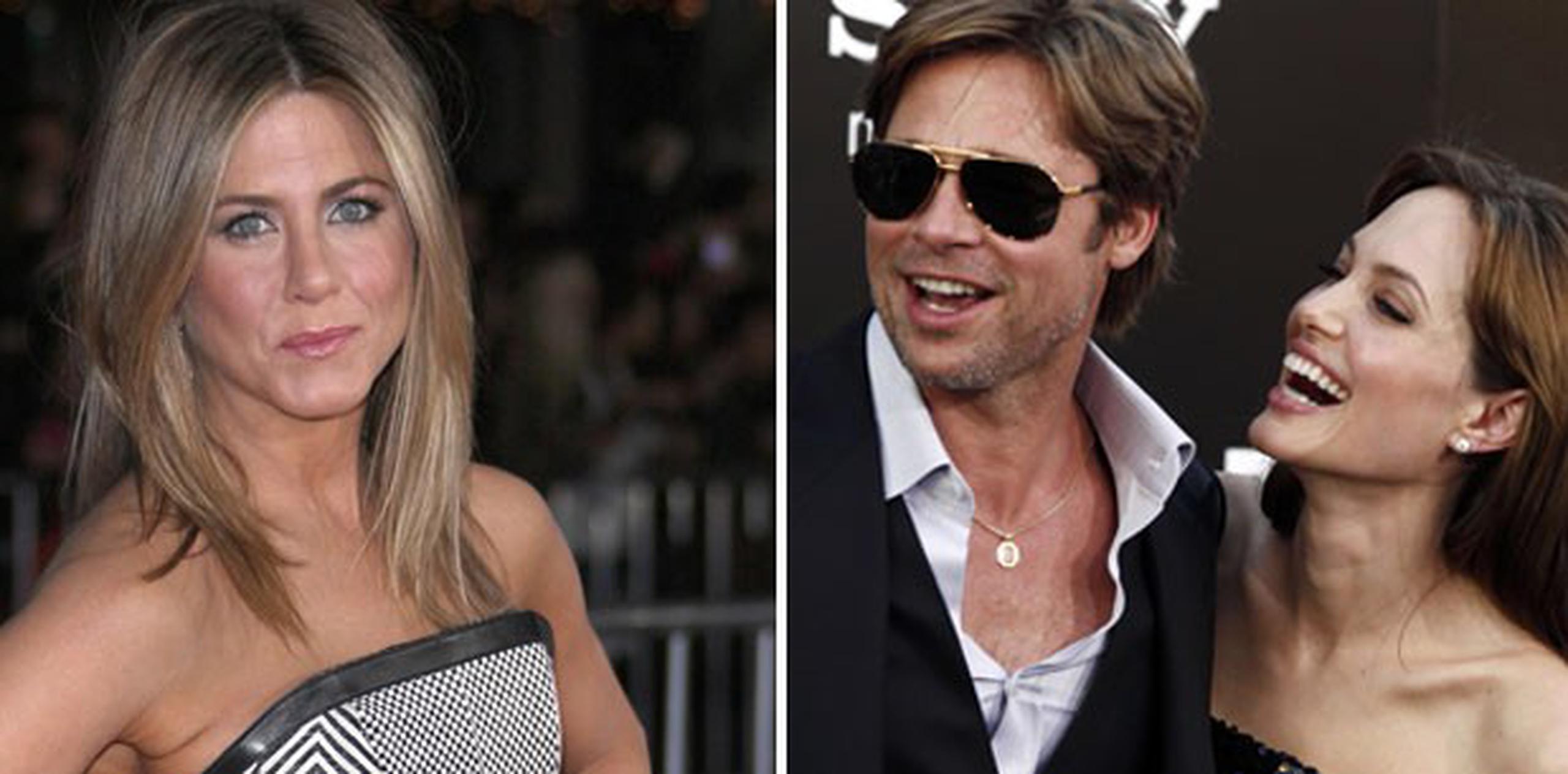 Aniston y Pitt eran la “pareja dorada de Hollywood” hasta su divorcio en el 2005. De inmediato, se elevaron como la espuma los rumores de que el matrimonio culminó por la infidelidad del actor con su coprotagonista en el filme “Mr. & Mrs. Smith”, Angelina Jolie.  (Archivo)