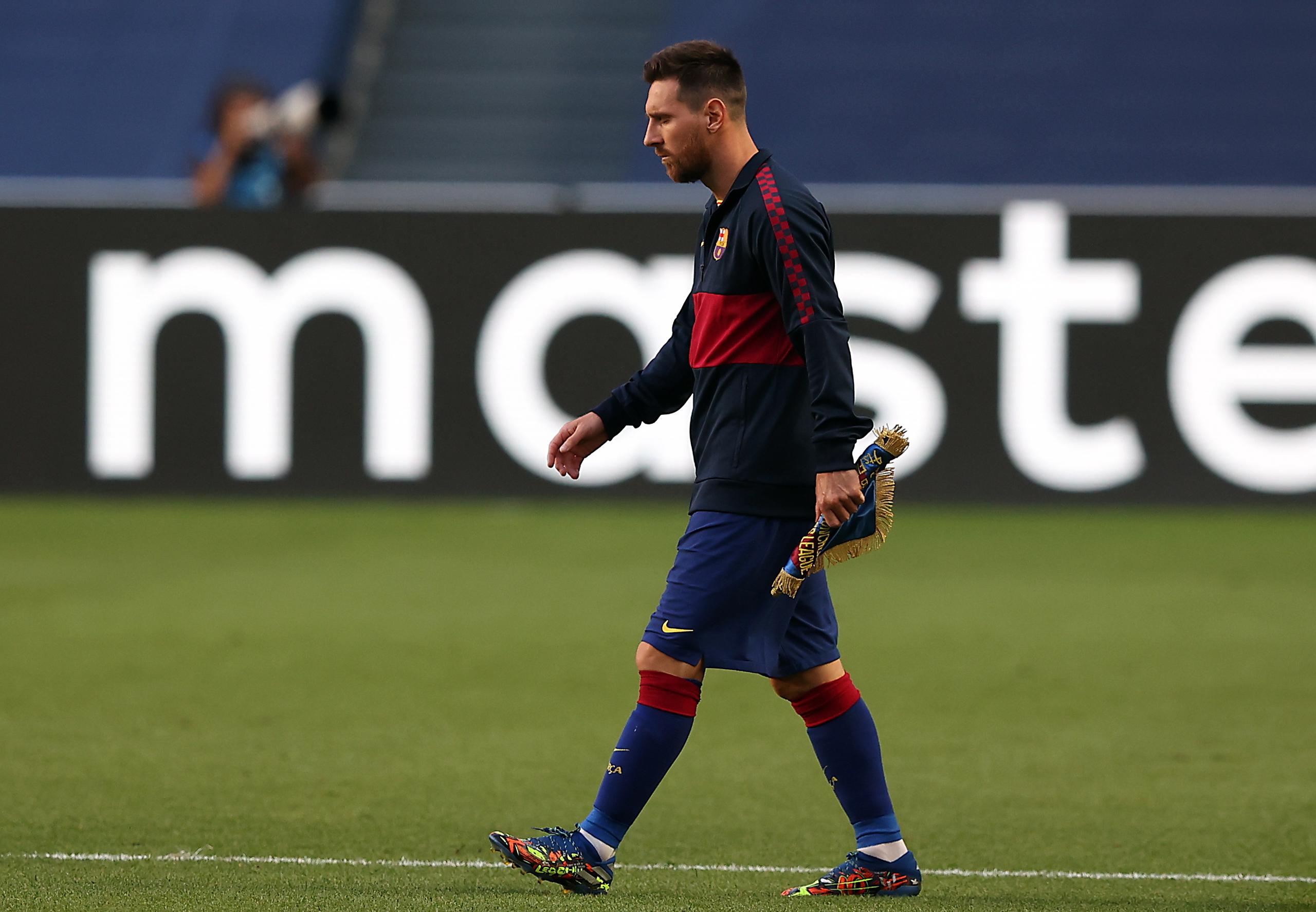 El argentino Lionel Messi está listo para abandonar al FC Barcelona después de dos décadas.