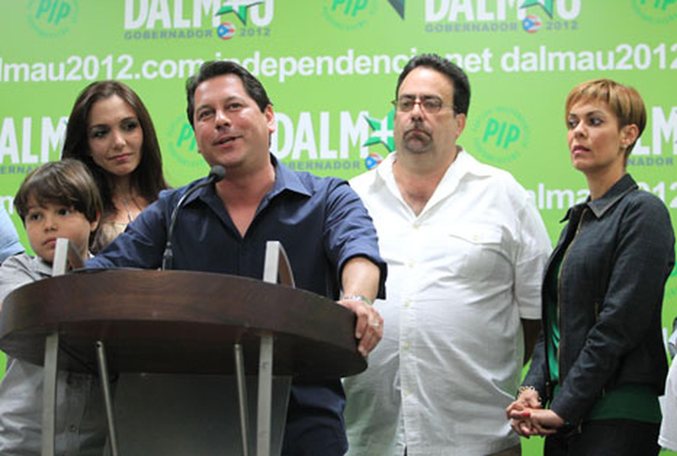 Tras expresar agradecimiento a quienes votaron por el PIP, Dalmau afirmó que “hay Dalmau para rato.(angel.rivera@gfrmedia.com)