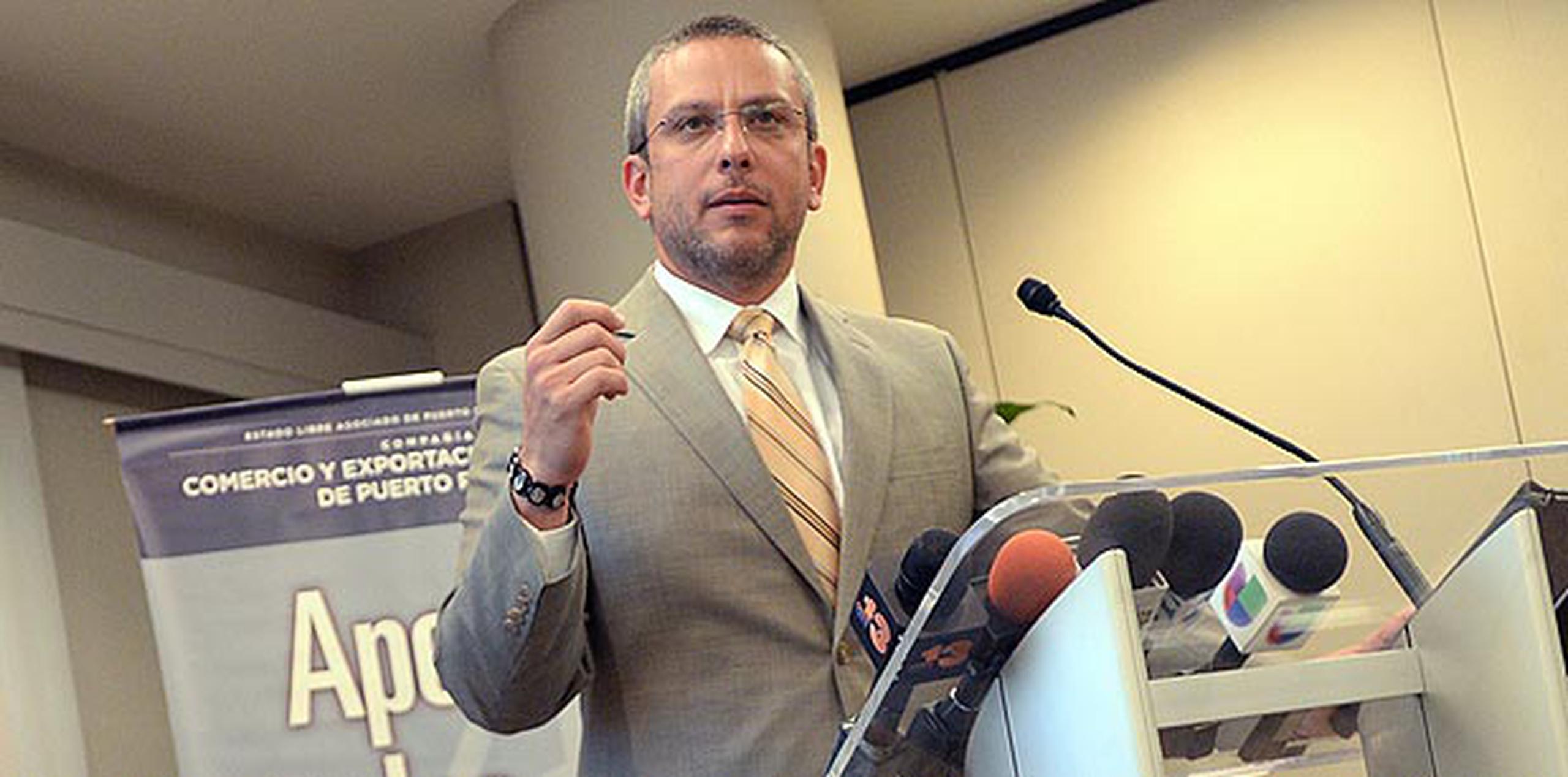 Alejandro García Padilla afirmó que con su decisión, “Lufthansa Technik se une al creciente número de empresas internacionales que están invirtiendo en Puerto Rico”. (Archivo)