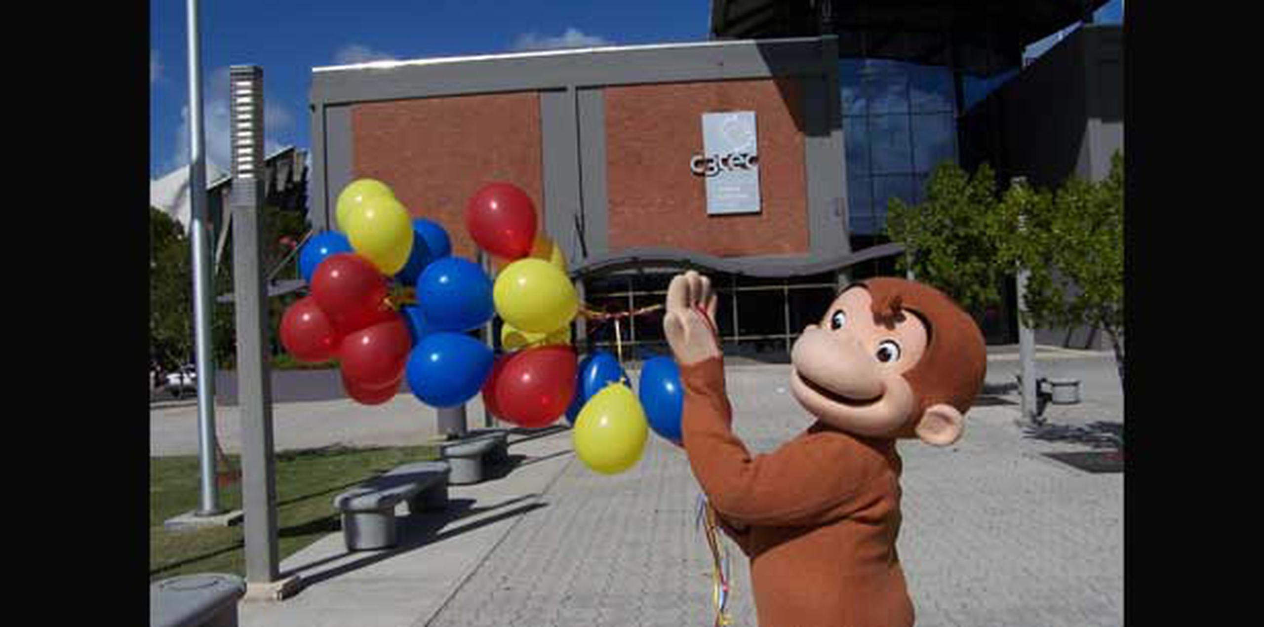 Miles de familias han visitado el C3Tec para el evento de Jorge el Curioso, el mono protagonista de la serie animada de televisión de PBS. (Suministrada)
