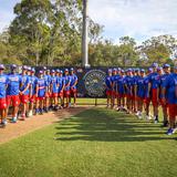 Equipo de béisbol juvenil gana un campeonato en Australia