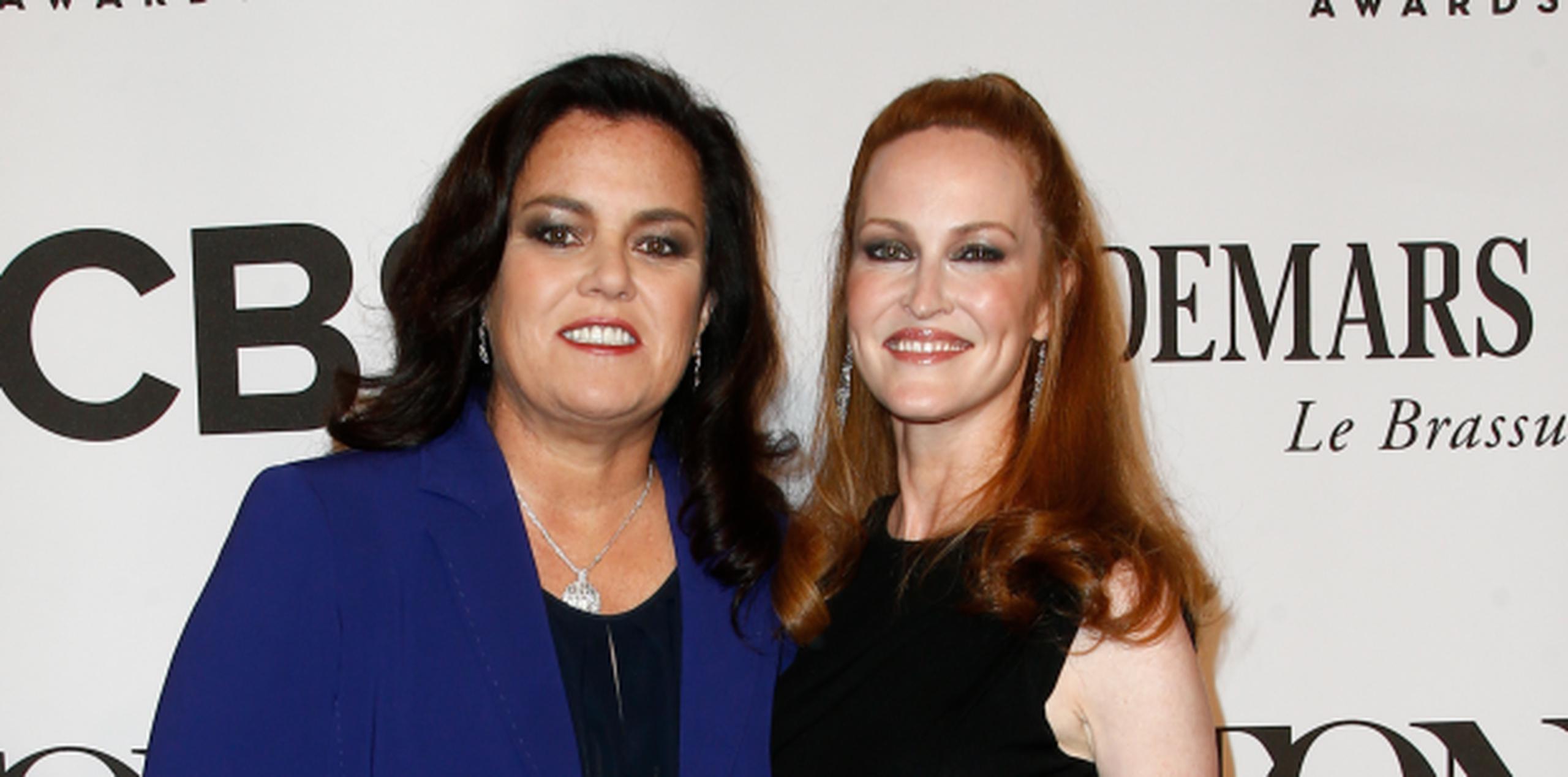 Rosie O'Donnell -a la izquierda- comenzó en febrero de 2015 los trámites del divorcio. (Shutterstock)