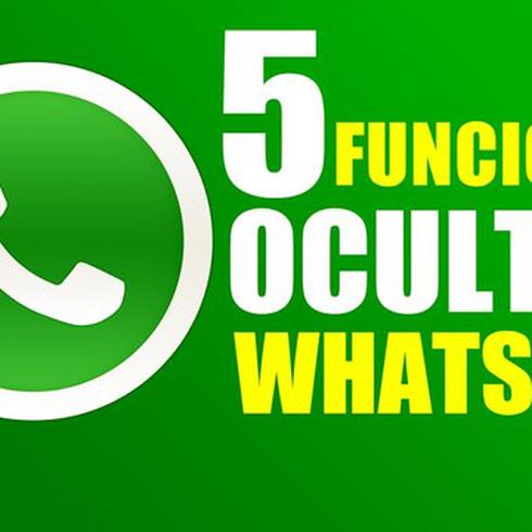 Cinco funciones ocultas de WhatsApp