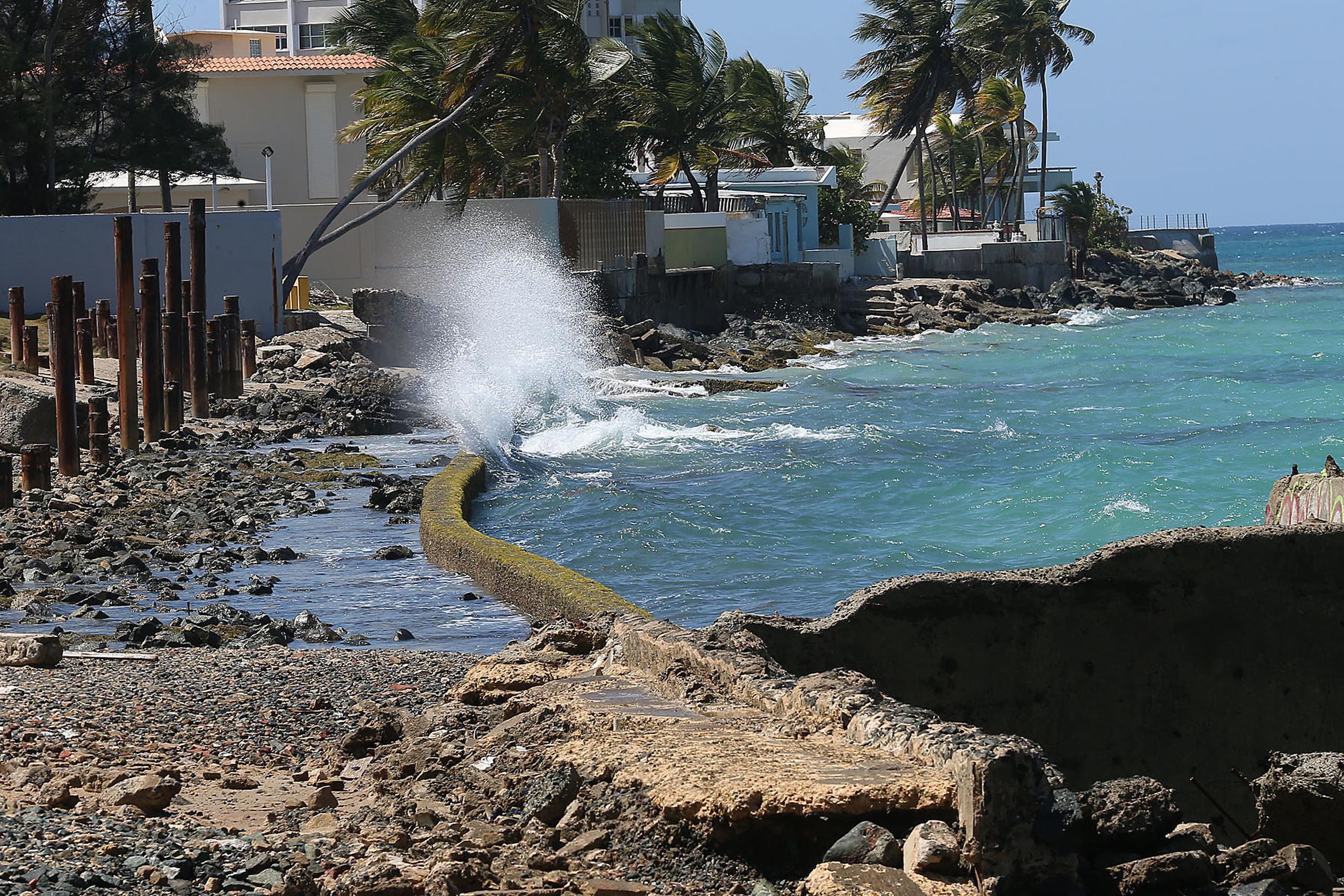 Zona costera del sector Punta Las Marías en San Juan.