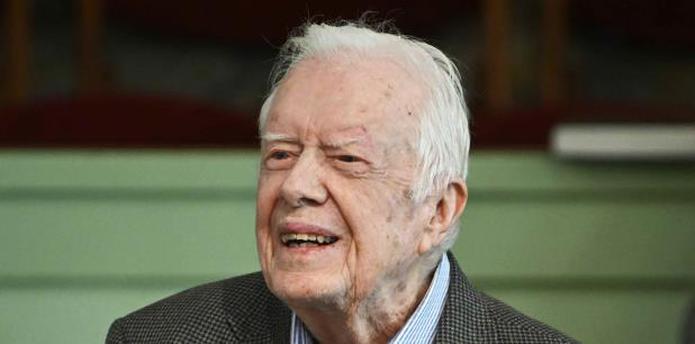 Jimmy Carter tiene 95 años. (AP / John Amis)