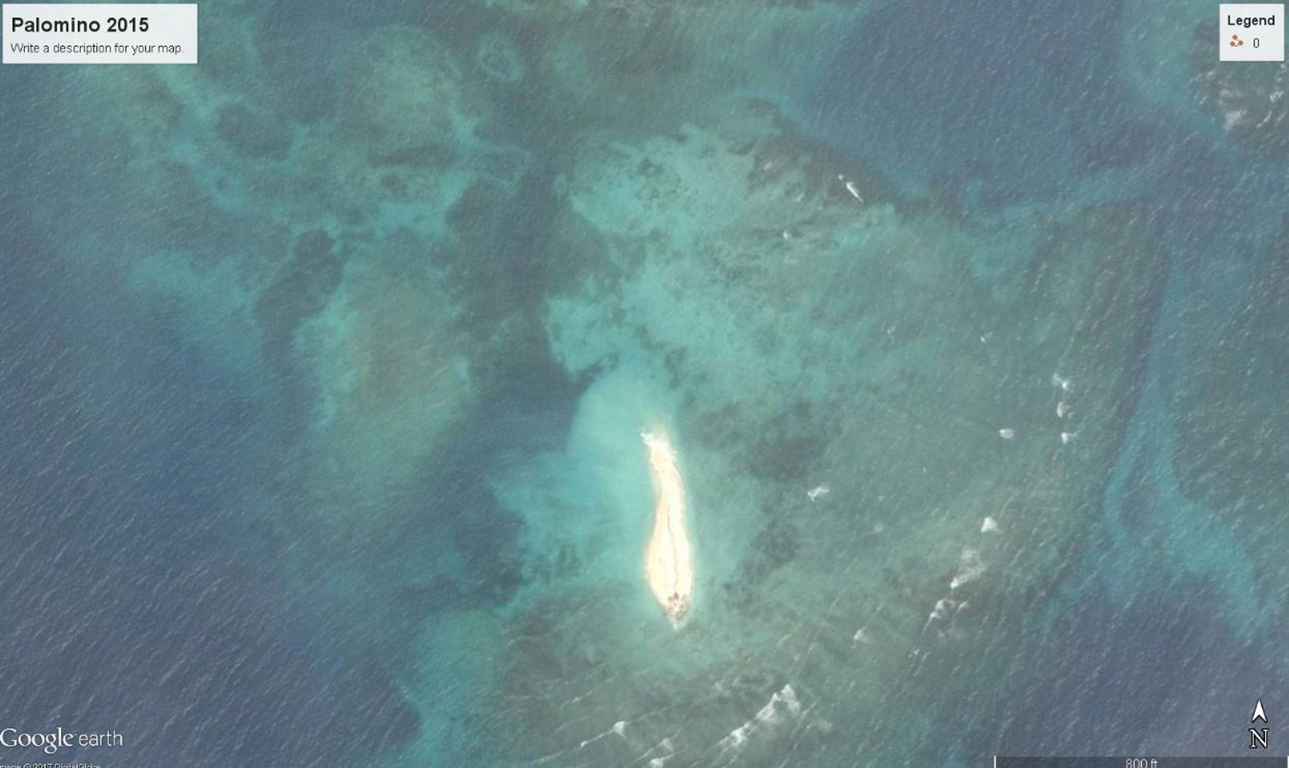 Palominito en 2015. (Google Earth)