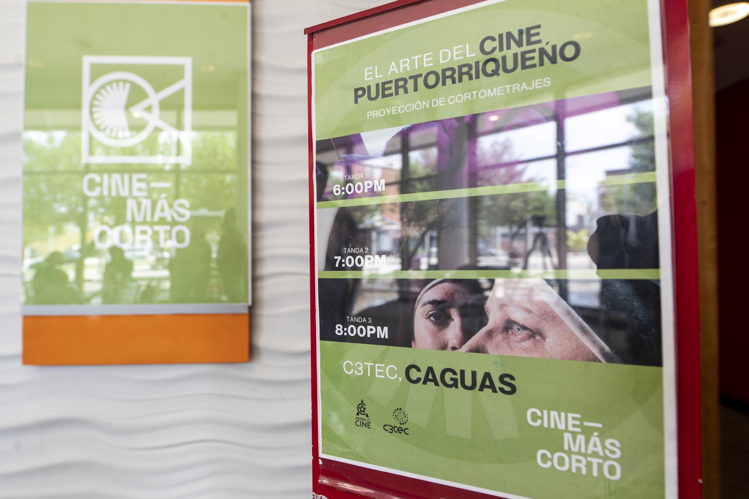 CineMásCorto ha expuesto más de 130 filmes de cineastas puertorriqueños a más de un año que comenzaron a operar en el Cine Teatro Fundación Ángel Ramos, ubicado en el Centro Criollo de Ciencias y Tecnología del Caribe (C3TEC) en Caguas.