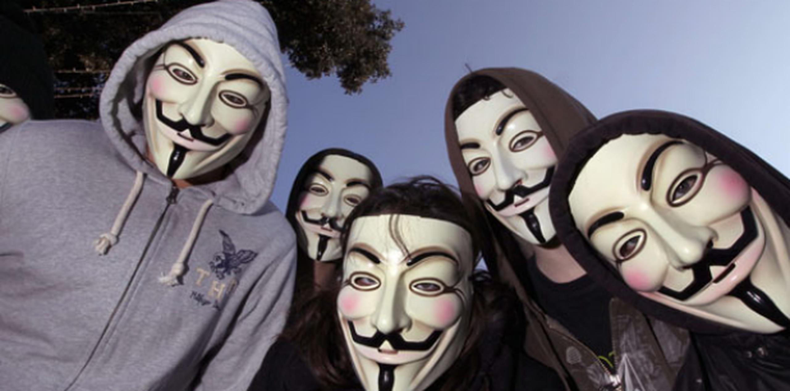 Anonymous Indonesia se ha adjudicado anteriormente haber intervenido en más de 150 portales australianos para protestar contra denuncias vinculadas al supuesto espionaje desde la Embajada australiana en Yakarta.  (AFP/VALERY HACHE)